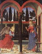 Alesso Baldovinetti Annunciation oil on canvas